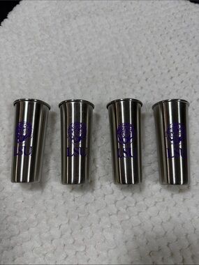 LSU Stainless Steel Shot Glasses - Set of 4